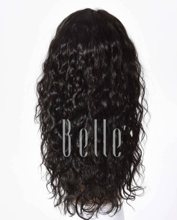 Glueless Full Lace Wigs Indian Remy Hair 25mm Curl