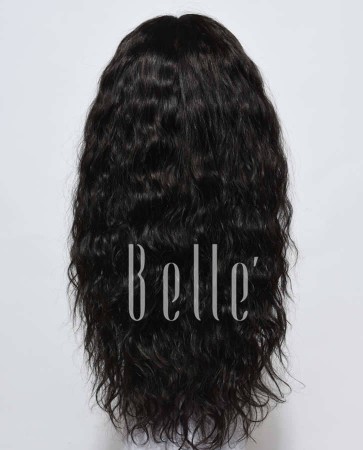 100% Premium Brazilian Virgin Hair Silk Top Lace Front Wig 25mm Curl