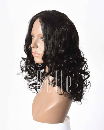 Hot-selling Peruvian Virgin Hair Lace Front Wig Beyonce Wave Hairstyle