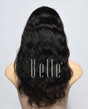 100% Premium Brazilian Virgin Hair Silk Top Lace Front Wig Body Wave In Stock