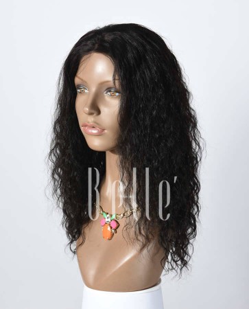 Brazilian Curl 100% Human Hair Malaysian Virgin Hair Lace Front Wig Hot-selling