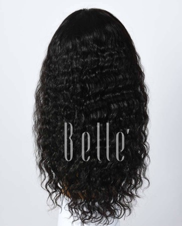 Glueless Full Lace Wigs Indian Remy Hair Brazilian Curl