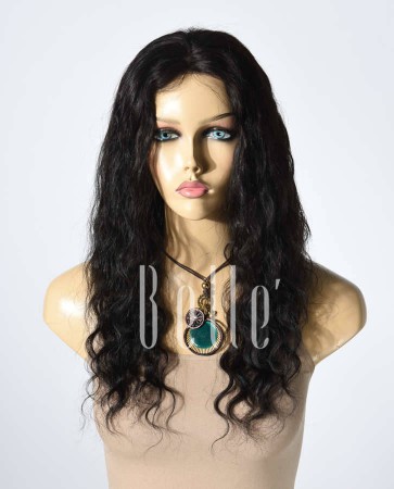 100% Best Human Hair Chinese Virgin Hair Lace Front Wig Deep Body Wave