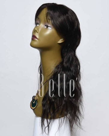 Affordable Lace Front Wig Natural Wave Best Peruvian Virgin Hair No Shedding