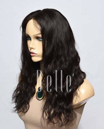 Affordable Lace Front Wig Natural Wave Best Indian Virgin Hair No Shedding