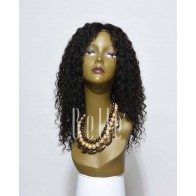 Swiss Lace Front Wigs 100% Premium Chinese Virgin Hair 10mm Curl