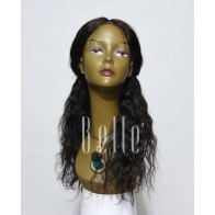 100% Premium Malaysian Virgin Hair Lace Front Wig 25mm Curl Easy Apply