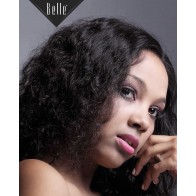 100% Premium Indian Virgin Hair Silk Top Full Lace Wig 25mm Curl