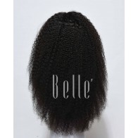 High Quality African American Favourite Brazilian Virgin Hair Silk Top Full Lace Wig Afro Curl