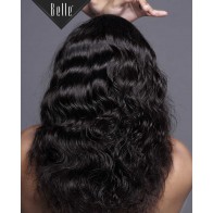 100% Premium Indian Remy Hair Silk Top Full Lace Wig Body Wave In Stock