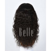 100% Best Human Hair Brazilian Virgin Hair Silk Top Full Lace Wig Deep Body Wave