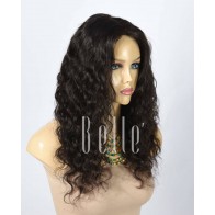 Deep Body Wave 100% Best Human Hair Malaysian Virgin Hair Lace Front Wig