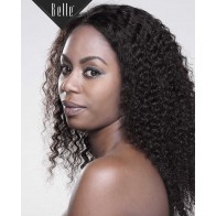 Deep Wave 100% Hand-tied Silk Top Full Lace Wig Malaysian Virgin Hair Invisible Knots