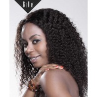 Deep Wave 100% Mongolian Virgin Hair Silk Top Full Lace Wig Invisible Knots