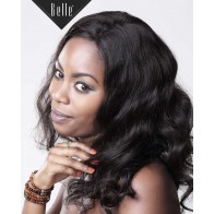 European Curly 100% Premium Human Hair Silk Top Full Lace Wig Malaysian Virgin Hair