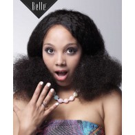 100% Dynamic Malaysian Virgin Hair Afro Silk Top Full Lace Wig Jeri Curl For Black Girls