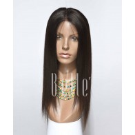 Silky Straight 100% Best Indian Virgin Hair Lace Front Wig In Stock