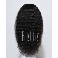 Spanish Wave Brazilian Virgin Hair Silk Top Full Lace Wig Free Parting