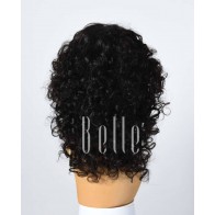 Glueless Full Lace Wigs Indian Remy Hair Spiral Curl