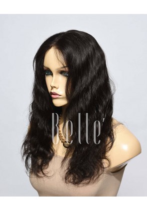 Body Wave 100% Premium Malaysian Virgin Hair Silk Top Lace Front Wig In Stock