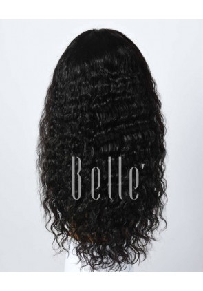 Glueless Full Lace Wigs Indian Remy Hair Brazilian Curl
