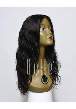 Swiss Lace Front Wigs 100% Premium Mongolian Virgin Hair Brazilian Wave