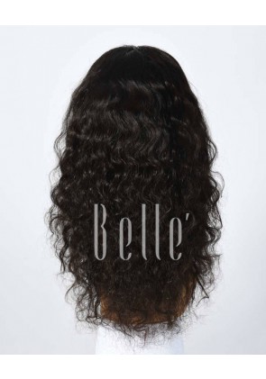 100% Best Human Hair Brazilian Virgin Hair Silk Top Full Lace Wig Deep Body Wave
