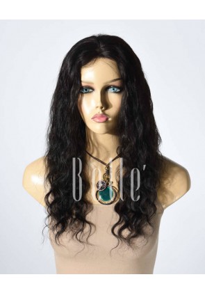 100% Best Human Hair Chinese Virgin Hair Lace Front Wig Deep Body Wave