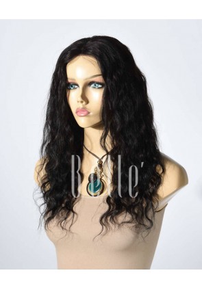 100% Best Human Hair Peruvian Virgin Hair Lace Front Wig Deep Body Wave