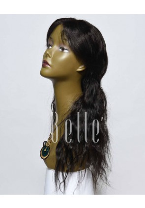 Affordable Lace Front Wig Natural Wave Best Peruvian Virgin Hair No Shedding