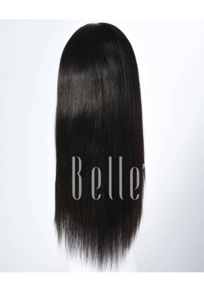 Silky Straight 100% Best Brazilian Virgin Hair Silk Base Full Lace Wig In Stock