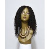 Swiss Lace Front Wigs 100% Premium Chinese Virgin Hair 10mm Curl