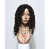 Swiss Lace Front Wigs 100% Premium Indian Remy Hair 10mm Curl