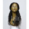 100% Premium Malaysian Virgin Hair Lace Front Wig 25mm Curl Easy Apply