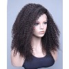 100% High Quality Human Hair Brazilian Virgin Hair Lace Front Wig Kinky Curl