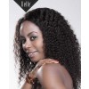 Deep Wave 100% Mongolian Virgin Hair Silk Top Full Lace Wig Invisible Knots