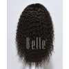 Deep Wave 100% Mongolian Virgin Hair Lace Front Wig Durable