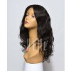 European Curly 100% Premium Malaysian Virgin Hair Lace Front Wig