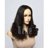 Half Spiral Curl Comfortable Swiss Lace Front Cap Wig Chinese Virgin Hair