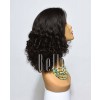 Best Indian Virgin Hair Half Tight Spiral Curl Lace Front Wig