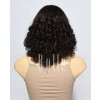 Best Brazilian Virgin Hair Half Tight Spiral Curl Silk Top Full Lace Wig