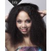 100% Real Human Hair Indian Virgin Hair Silk Top Full Lace Wig Jeri Curl