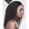 Kinky Curl 100% High Quality Human Hair Chinese Virgin Hair Silk Top Full Lace Wig 