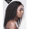 Kinky Curl 100% High Quality Human Hair Chinese Virgin Hair Silk Top Full Lace Wig 
