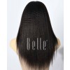 Glueless Full Lace Wigs Indian Remy Hair Kinky Straight