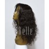 Natural Curl Top-quality Malaysian Virgin Hair Swiss Lace Front Wig