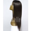 Silky Straight 100% Best Chinese Virgin Hair Lace Front Wig In Stock