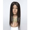 Silky Straight 100% Best Indian Virgin Hair Lace Front Wig In Stock