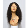Spanish Wave Chinese Virgin Hair Lace Front Wig Free Parting
