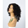 100% Premium Human Hair Mongolian Virgin Hair Lace Front Wig Spiral Curl